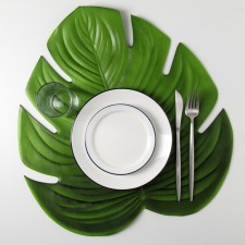 Serving napkin on the table 