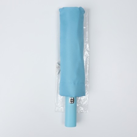 Automatic “monoton” umbrella, 3 additions, 10 spokes, r = 51 cm, blue color-11