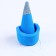 Clown carnival cap, elastic band, foam rubber, blue color