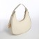 Bag Women's Baget with a zipper, milk color