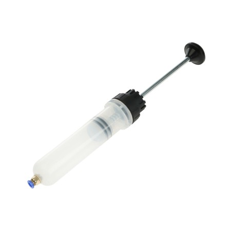 A syringe for replacing technical fluid in a car, 200 ml-5