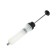 A syringe for replacing technical fluid in a car, 200 ml