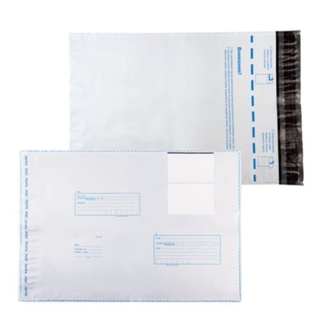 A set of postal packages No. 5, E4 280 x 380 mm, field "To someone", polyethylene 65 g/m2, 10 pieces