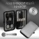 The manicure set "Christian", 8 items, in case, black/gray color