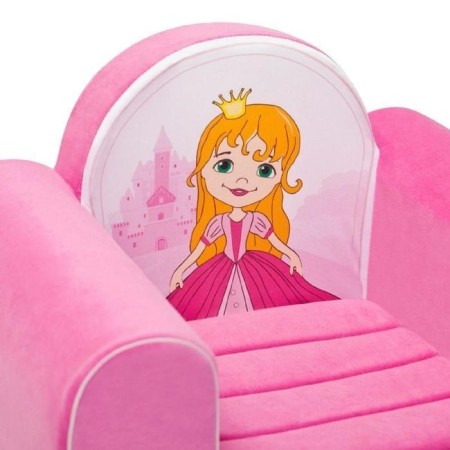 Game chair "Princess", pink color-2