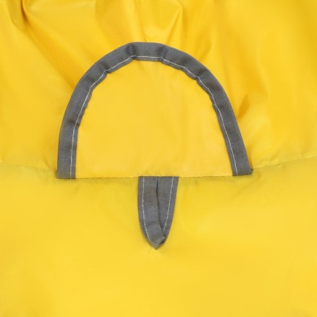 Combiason for dogs, demi -season with a visor, size 3xl (DS 50, OG 67, Osh 51 cm), yellow-4