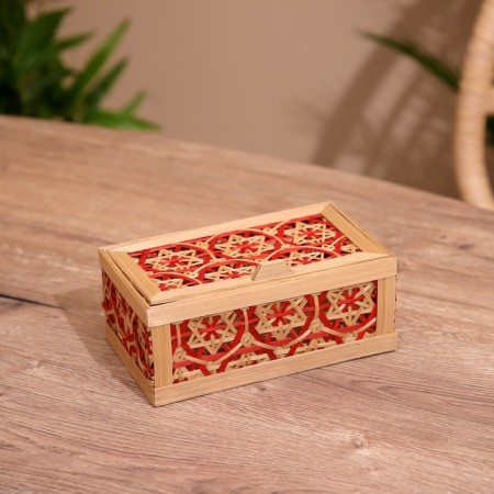 Bamboo casket 17x10x7 cm-1