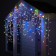Garland "fringe" 3 x 0.9 m, IP65, UMS, white thread rubber, 232 LED, glow of Multi, 220 V