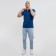 T-shirt (Polo) Male Minaku Regular Fit: Blue color, river 46