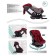 AMAROBABY BRILIANT, ISOFIX fastening, class D, group 0+/1/2/3 (0-36 kg), red red color, red