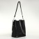 Women's bag on magnet Textura, average size, black color