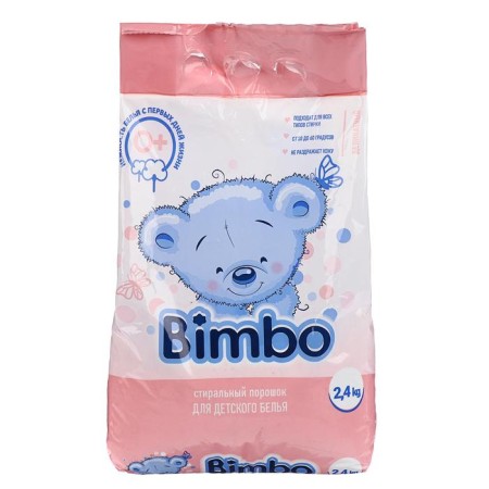 Washing powder "Bimbo" station wagon 2.4 kg. (p/e package)