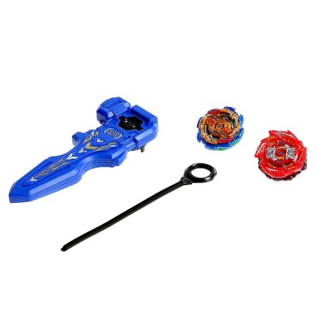 Ultraspin combat top, top, starting device with a grip, color mix-9
