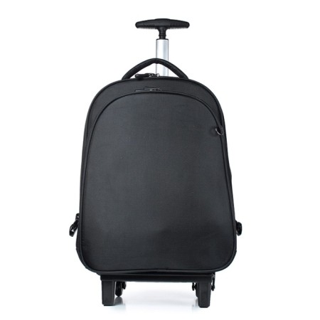 A backpack on a cart, synthetic fabric, 310x430x130 cm, black-1