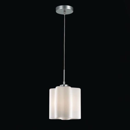 Suspension lamp ST LUCE. SL116.503.01. ONDE. 1x60 W, E27, 19x19x22 cm, silver color-3