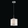 Suspension lamp ST LUCE. SL116.503.01. ONDE. 1x60 W, E27, 19x19x22 cm, silver color