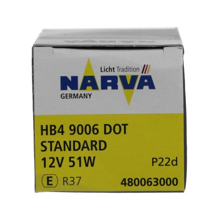 Car lamp Narva, HB4, 12 V, 55 W-4