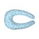 Multifunctional Comfy Baby pillow, size 60x85 cm, blue color