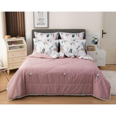A set with a blanket "Bernadett No. 44", size 150x210 cm, 180x230 cm, 50x70 cm - 2 pcs-3