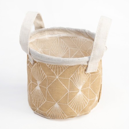 Textile basket Ethel "Geometry", 12*14 cm-1