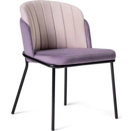 SILIM SIOLIM Metal/velor, black/purple 54x60x76 cm