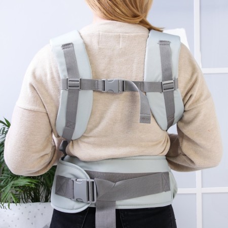 Backpack-Kenguru/hips with pocket, color gray-3