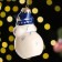 Souvenir on the Christmas tree "Snowman", 8 cm, Gzhel