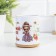 Sublimation mug "beloved granddaughter" flowers with a doll, with application