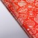 Film packaging holography "New Year's balls", red 100 x 70 cm, New Year