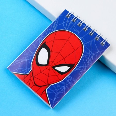 Notepad A7 32 l, on the crest, Spider-Man-1