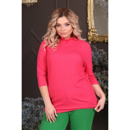 Women's turtleneck, size 54, pink color-9