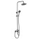 Rossinka B35-46 bathtub mixer, one-handed, with upper watering can, chromium color