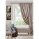 Curtain on Morze braid, size 200x270 cm