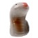 Ceramic whistle "Black Snake", 3.5 × 7.5 × 5.5 cm