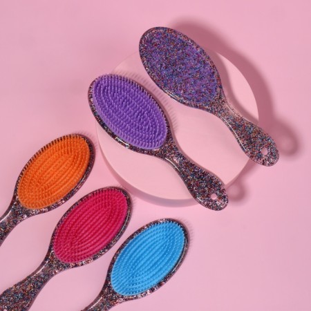 Massage comb, 5.5 × 17.5 cm, color mix-1