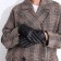 Gloves are female, dimensionless, with insulation, black color