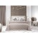 Velluto bedspread, size 240x260 cm, dry rose color