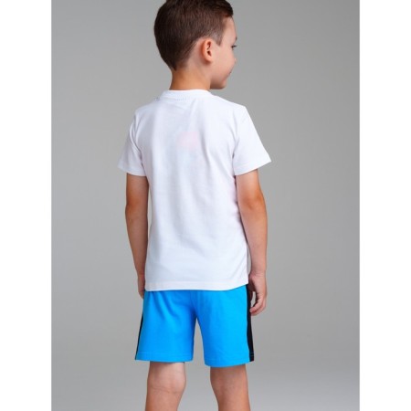 Set for a boy: T -shirt, shorts, height 110 cm-4