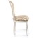 Wooden chair Adriano Buke/Fabric, milk/beige 50x54x96 cm