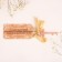 Souvenir key opening "Gift to guests", 10.2 x 4.6 cm.