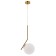 Lamp Bolla-INICA, 1x60W E27, bronze color