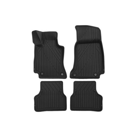Kvestes 3D mats for Mercedes E-Class, 2016- SD, 4 pcs. (Polystar)