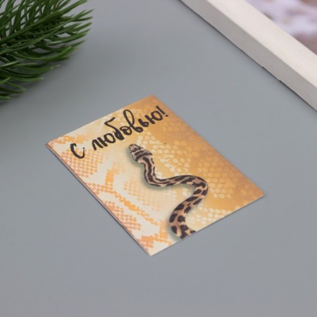 Postcard with seeds "grow itself" "with love" 5*7cm-1