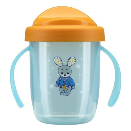 Drill-navigye with handles, hard nose, 210 ml, from 6 months., Mix colors-16