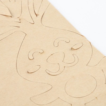 Interior stickers "bunny", children's, decor on the wall, panel 61 x 80 cm-5