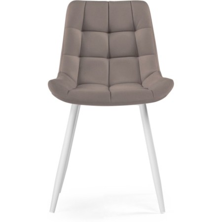 SHELS on a metal frame Chelsea Metal/velor, white/dark gray 50x60x80 cm-1