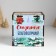 New Year's piggy bank Cube "Fairytale well -being" 10x10x10 cm