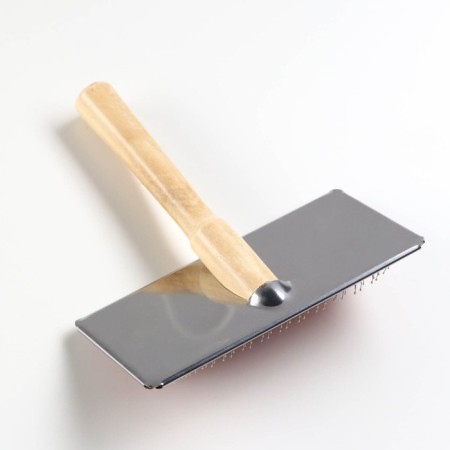 Puddera Wood is large narrow with drops, 12 x 13 cm, wooden handle-1
