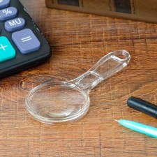 Lupa with a transparent case 3x, 6x, d = 5.5cm