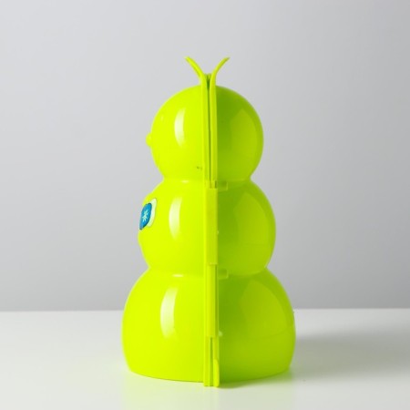 Snow-skies-sandpole "Snowman", Mix colors, for the New Year-2